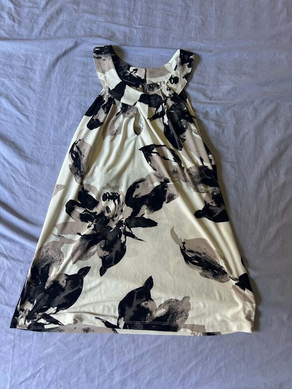 Inc International Concepts Floral Print Halter Top